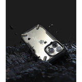 Противоударен Калъф за iPhone 14 Pro, Ringke Fusion X Case, Черен (7)