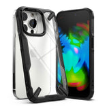 Противоударен Калъф за iPhone 14 Pro, Ringke Fusion X Case, Черен (2)