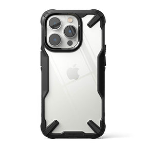 Противоударен Калъф за iPhone 14 Pro, Ringke Fusion X Case, Черен