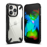 Противоударен Калъф за iPhone 14 Pro, Ringke Fusion X Case, Черен (3)