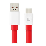 Оригинален USB-C Flat Кабел, Oneplus Warp Dash 1m, Червен (5)