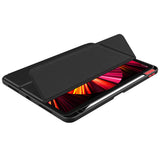 Калъф с Pen Поставка за iPad Pro 11, Nillkin Bevel Leather, Черен (6)