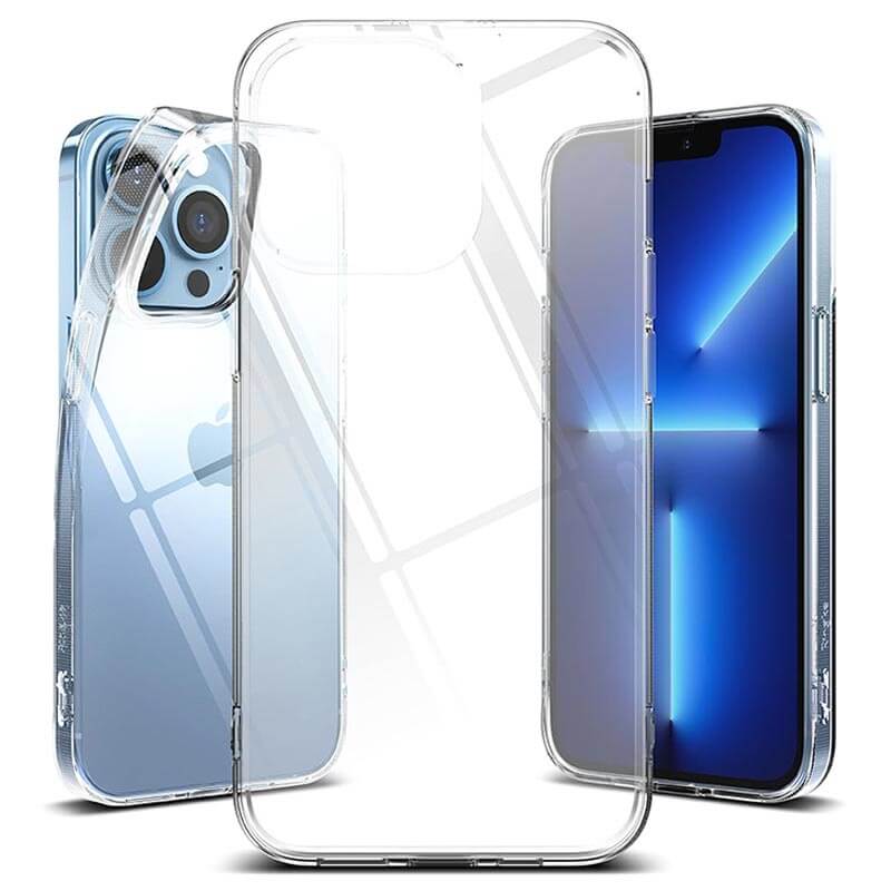 Силиконов Калъф за iPhone 13 Pro, Ringke Air Case, Прозрачен (2)