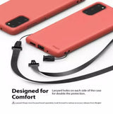 Силиконов Калъф за Samsung S20, Ringke Air S Case, Червен (4)