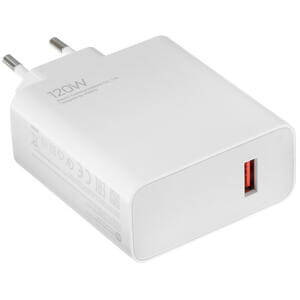 Оригинално Зарядно с Кабел, Xiaomi 120W Charging Combo USB-A BHR9462EU, Бял (4)