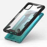 Противоударен Хибриден Калъф за Samsung A51, Ringke Fusion X Case, Черен (3)
