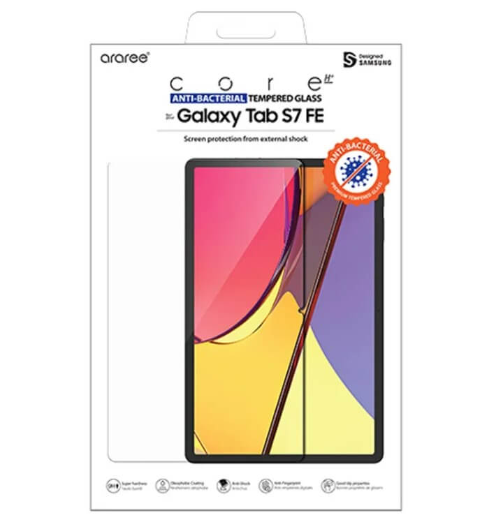 Стъклен Протектор за Samsung Tab S10/S9/S8/S7 (Plus) 12.4, Araree Subcore Glass, Прозрачен (2)
