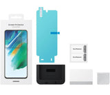 Оригинален Протектор за Samsung S21 FE, Folio Glass EF-UG990CTE, Прозрачен (5)