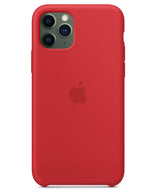 Оригинален Силиконов Калъф за iPhone 11 Pro, Silicone Case MWYH2ZM/A, Червен (4)