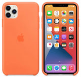 Оригинален Силиконов Калъф за iPhone 11 Pro Max, Silicone Case MY112ZM/A, Оранжев (6)