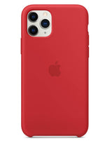 Оригинален Силиконов Калъф за iPhone 11 Pro, Silicone Case MWYH2ZM/A, Червен (2)