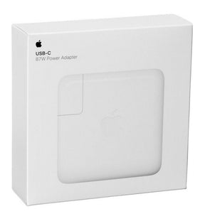 Оригинално Зарядно за MacBook, Apple 220v Charger USB-C A1719 87w, Бял