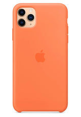 Оригинален Силиконов Калъф за iPhone 11 Pro Max, Silicone Case MY112ZM/A, Оранжев (3)