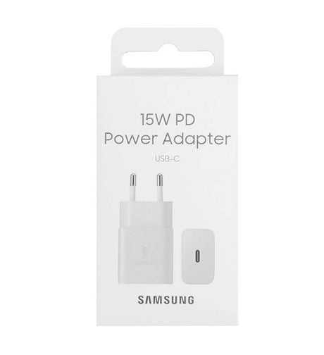 Оригинално Зарядно Samsung 15W 220v Fast Charger USB-C EP-T1510NWE, Бял