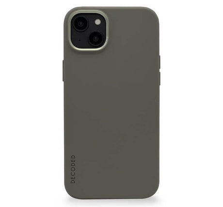 Magsafe Калъф за iPhone 14, Decoded Silicone Case, Зелен