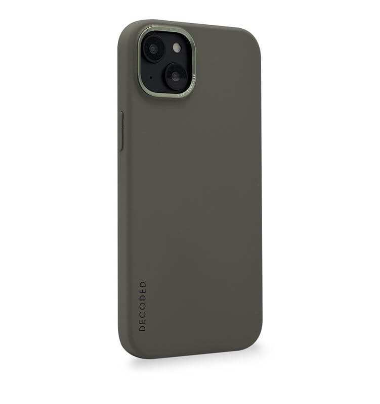 Magsafe Калъф за iPhone 14, Decoded Silicone Case, Зелен (3)