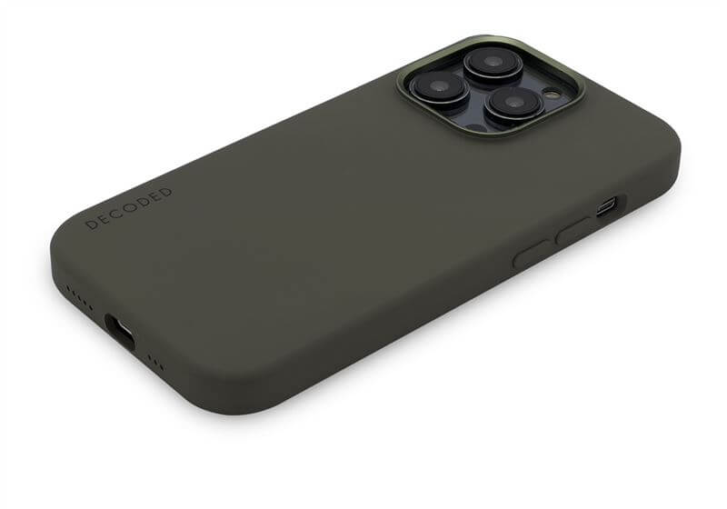 Magsafe Калъф за iPhone 14 Pro Max, Decoded Silicone Case, Зелен (4)