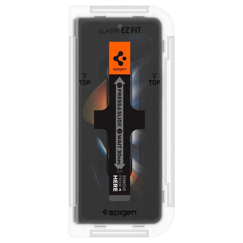 Протектор за Външния Дисплей на Samsung Z Fold 4, Spigen EZ Fit Glass, Прозрачен (4)