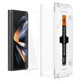 Протектор за Външния Дисплей на Samsung Z Fold 4, Spigen EZ Fit Glass, Прозрачен (3)