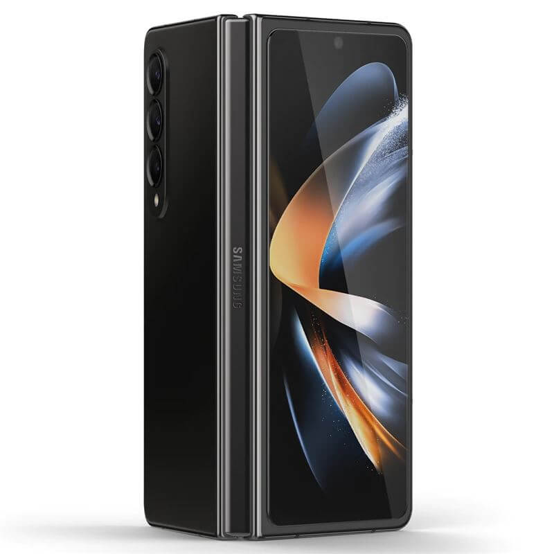 Протектор за Външния Дисплей на Samsung Z Fold 4, Spigen EZ Fit Glass, Прозрачен (5)