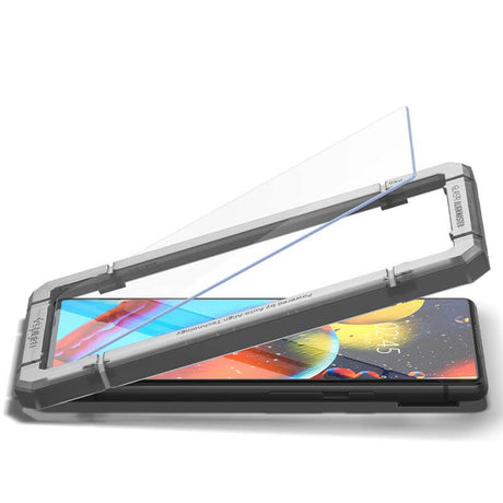 Стъклен Протектор за Google Pixel 6, Spigen AlignMaster Glas. TR, Прозрачен (3)