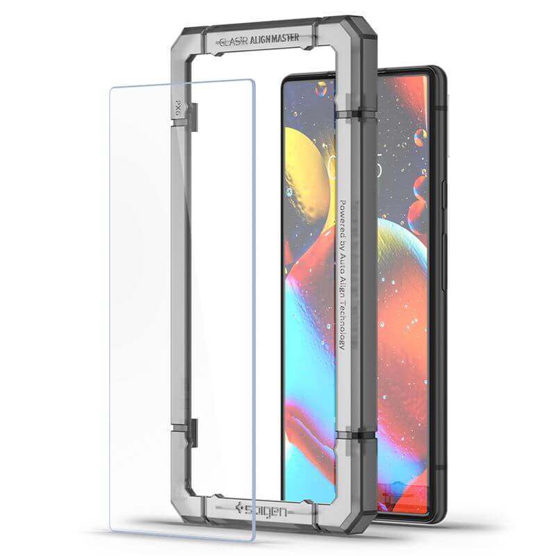 Стъклен Протектор за Google Pixel 6, Spigen AlignMaster Glas. TR, Прозрачен (2)