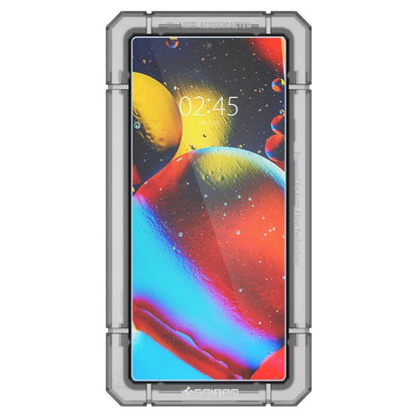 Стъклен Протектор за Google Pixel 6, Spigen AlignMaster Glas. TR, Прозрачен (4)