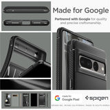 Противоударен Калъф за Google Pixel 7 Pro, Spigen Rugged Armor Case, Черен (8)