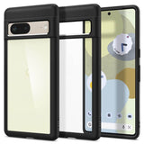 Противоударен Калъф за Google Pixel 7, Spigen Ultra Hybrid Case, Черен