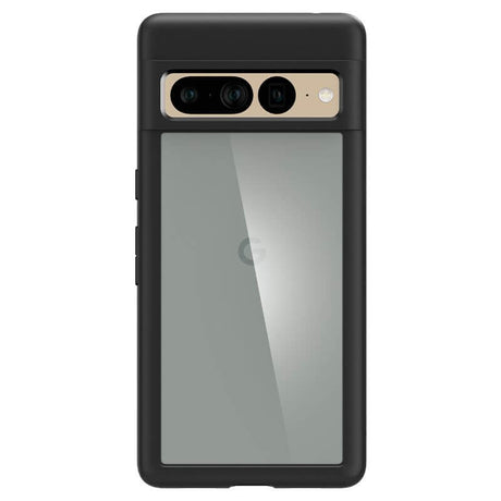Противоударен Калъф за Google Pixel 7 Pro, Spigen Ultra Hybrid Case, Черен (2)