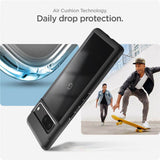 Противоударен Калъф за Google Pixel 7, Spigen Ultra Hybrid Case, Черен (8)
