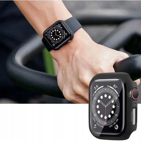 Цялостен Калъф за Apple Watch Ultra 49 mm, Tech-Protect Defence360 Case, Черен (3)