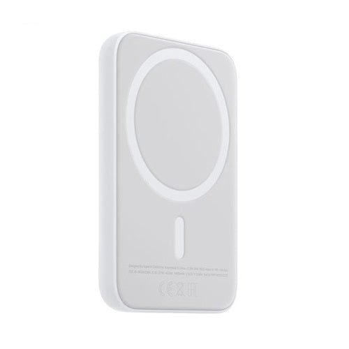 Оригинална Magsafe Външна Батерия за iPhone 14/ 13/ 12, Apple Battery Pack, Бял (5)