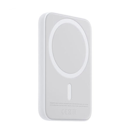 Оригинална Magsafe Външна Батерия за iPhone 14/ 13/ 12, Apple Battery Pack, Бял (5)
