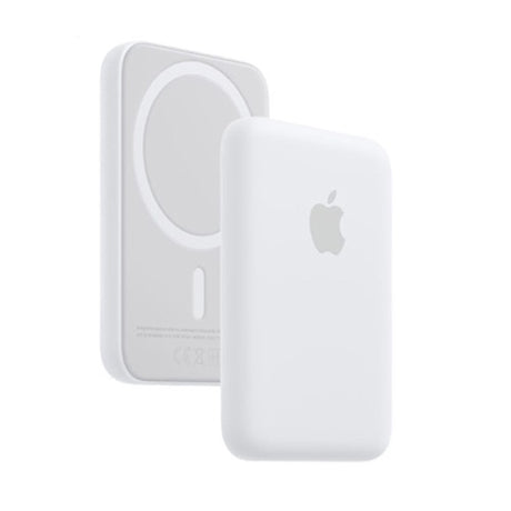 Оригинална Magsafe Външна Батерия за iPhone 14/ 13/ 12, Apple Battery Pack, Бял