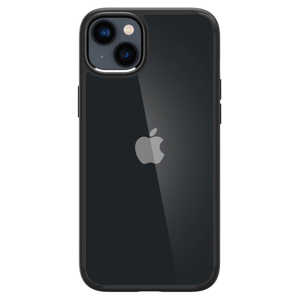 Противоударен Калъф за iPhone 14, Spigen Ultra Hybrid Case, Черен (2)