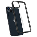 Противоударен Калъф за iPhone 14, Spigen Ultra Hybrid Case, Черен (3)