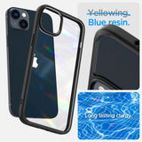 Противоударен Калъф за iPhone 14, Spigen Ultra Hybrid Case, Черен (6)