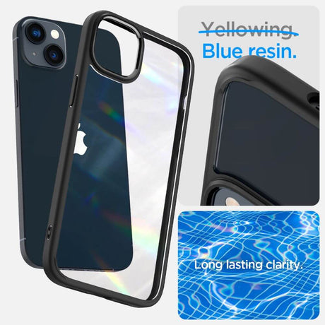 Противоударен Калъф за iPhone 14, Spigen Ultra Hybrid Case, Черен (6)