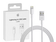 USB Кабел за iPhone и iPad, Foxconn Oem Chip MD818 Lightning 1m, Бял