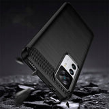 Защитен Калъф за Xiaomi 12T/ Pro, Tech-Protect Premium Carbon Case, Черен (4)