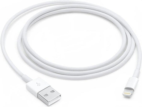 USB Кабел за iPhone и iPad, Foxconn Oem Chip MD818 Lightning 1m, Бял (4)