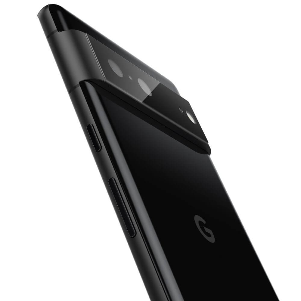 Стъклен Протектор за Камерата на Google Pixel 7, Spigen Optic Cam Glass 2бр., Черен (5)
