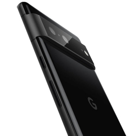 Стъклен Протектор за Камерата на Google Pixel 7, Spigen Optic Cam Glass 2бр., Черен (5)