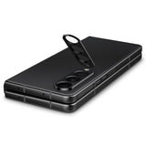 Стъклен Протектор за Камерата на Samsung Z Fold 4, Spigen EZ Fit Optik Pro Glass tR 2бр., Черен (5)