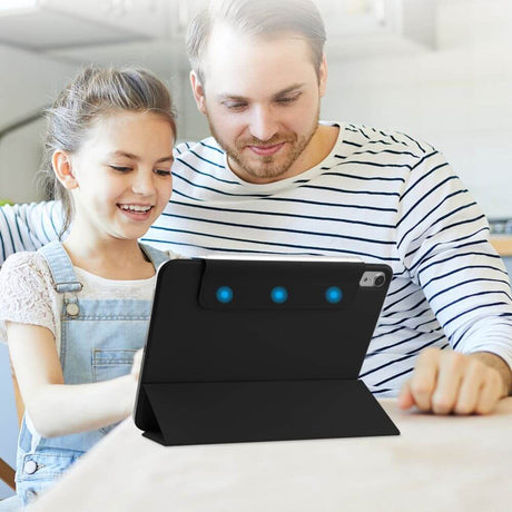 Магнитен Калъф за iPad 11th 2025/ 10th 2022, Tech-Protect MagFold Case, Черен (8)