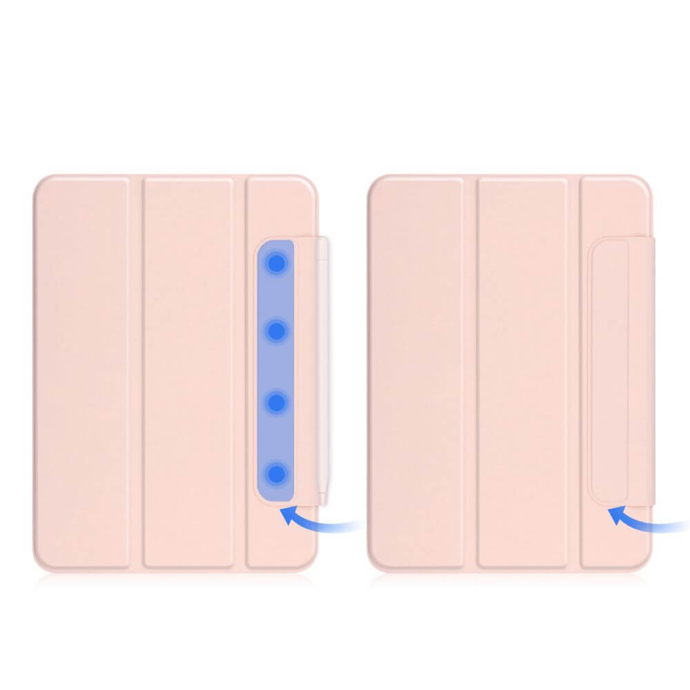 Магнитен Калъф за iPad 11th 2025/ 10th 2022, Tech-Protect MagFold Case, Розов (5)