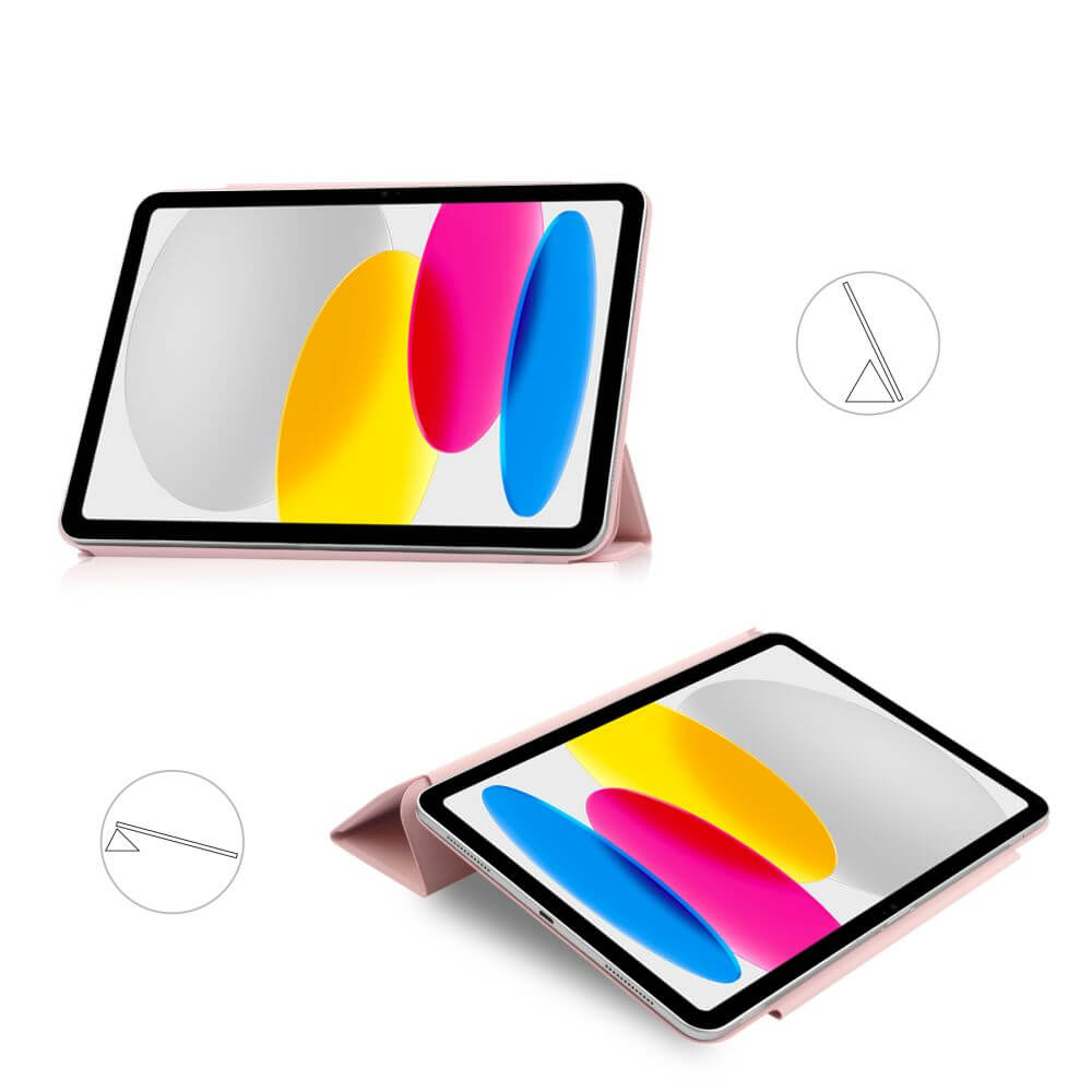 Магнитен Калъф за iPad 11th 2025/ 10th 2022, Tech-Protect MagFold Case, Розов (4)