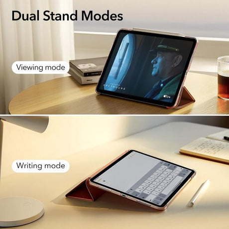 Калъф за iPad 11th 2025/ 10th 2022, ESR Ascent TriFold Case, Розов (5)