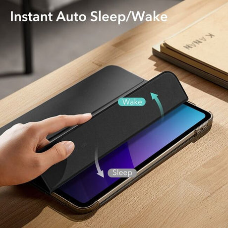 Калъф за iPad 11th 2025/ 10th 2022, ESR Ascent TriFold Case, Черен (6)